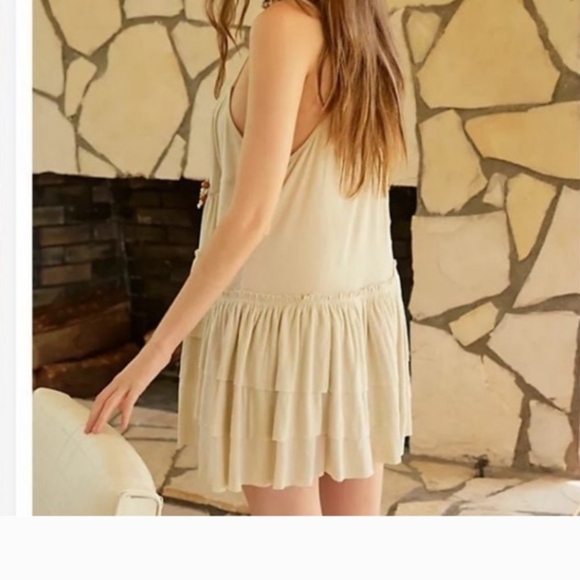 Free People blue mini dress - Picture 6 of 6